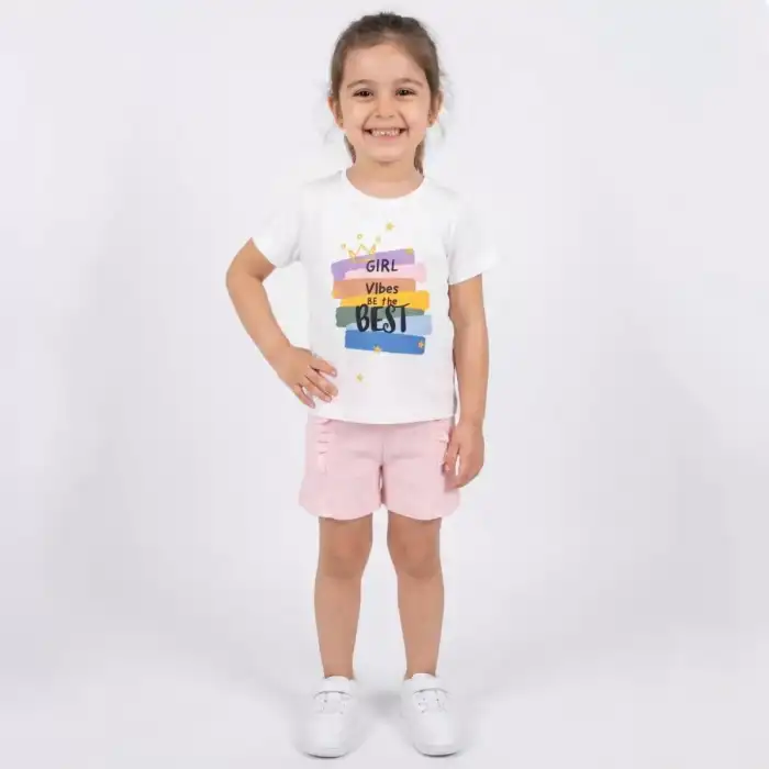 1/5 Yaş Baskılı Basic Çocuk  Takımı