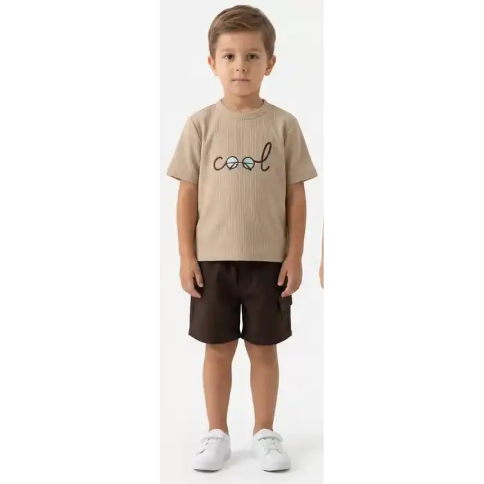 2/6 Yaş Cool Nakışlı Çocuk Takımı