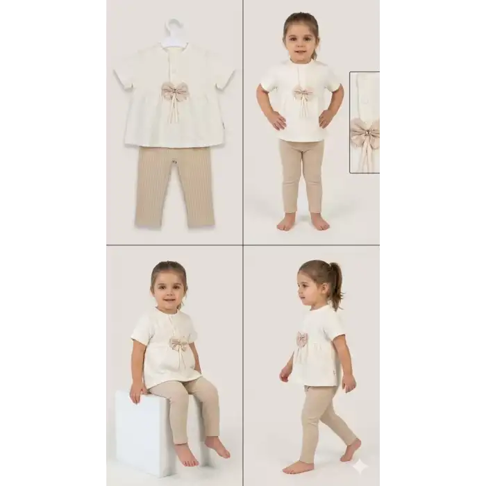 9/24 Ay Fiyonk Süslü Bebek Takımı