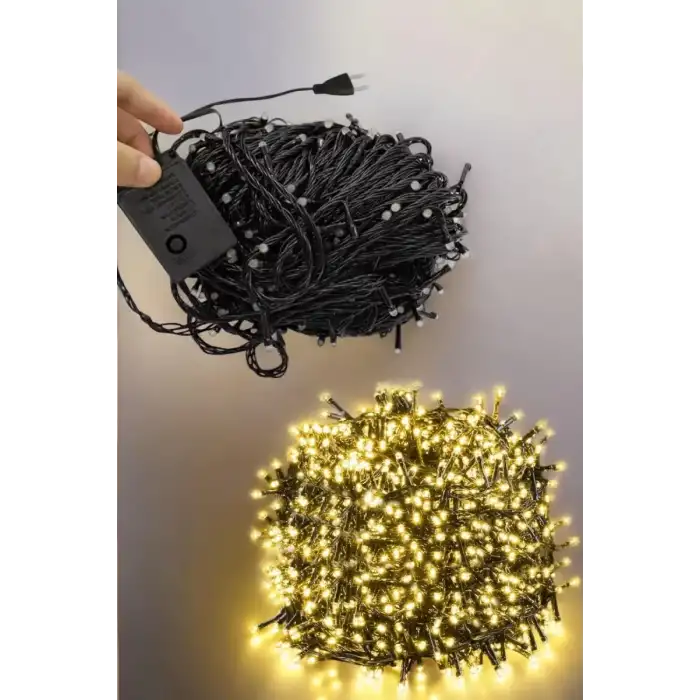 AsilTech 10 Metre Led Işık Saçaklı Dekoratif Şerit Led