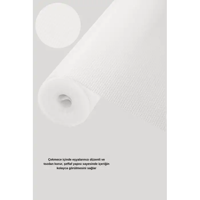 AsilTech 10 Metre Silikon Tabanlı Şeffaf Çekmece Düzenleyici Aparat
