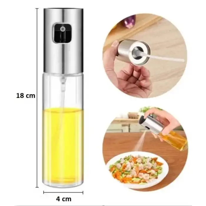 AsilTech 100 ml Çok Amaçlı Spreyli Cam Şişe