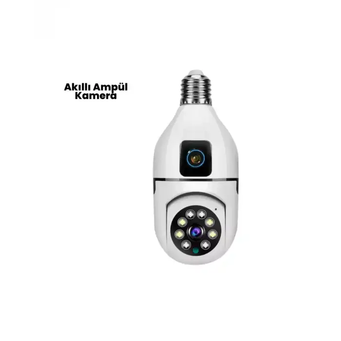 AsilTech 1080P WiFi Ampul Kamerası