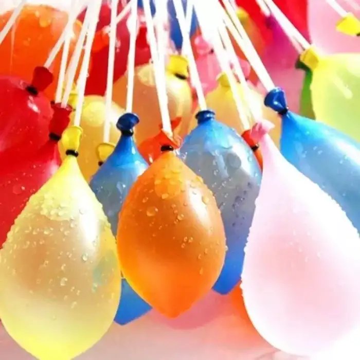 AsilTech 111li Su Balonu Seti - Kendinden Bağlamalı - Hızlı Dolum Aparatlı
