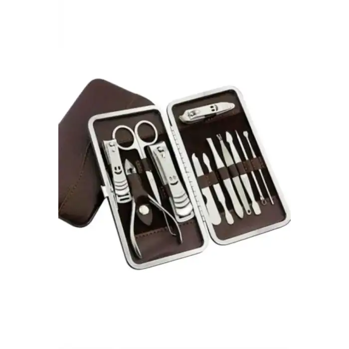 AsilTech 12 Parça Manikür Pedikür Seti