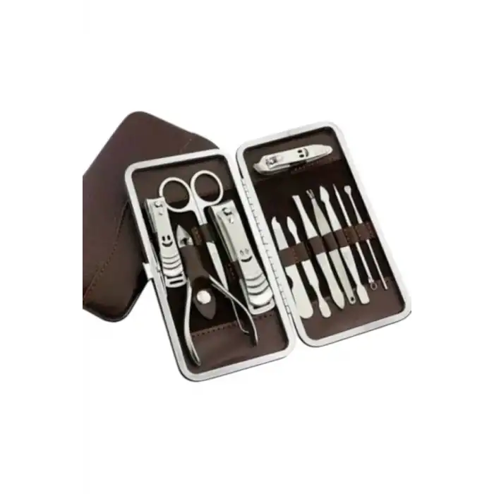 AsilTech 12 Parça Manikür Pedikür Seti
