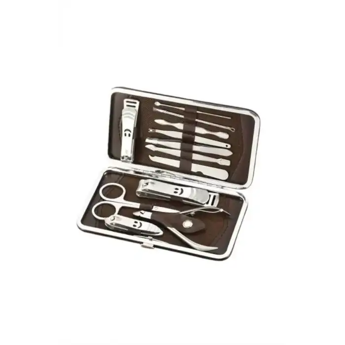 AsilTech 12 Parça Manikür Pedikür Seti