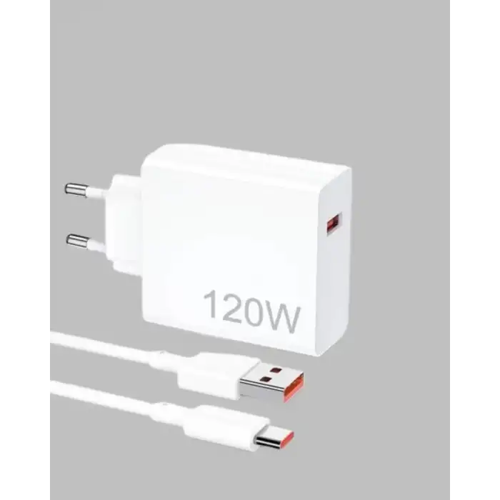 AsilTech 120 Watt Hızlı Şarj Adaptörü Samsung S20 S21 S22 S23 Uyumlu