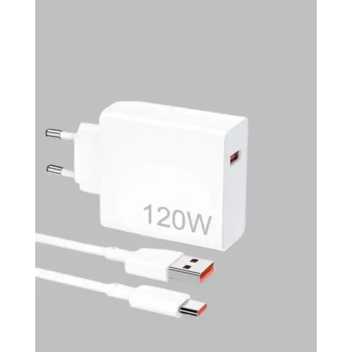AsilTech 120 Watt Type C Şarj Başlığı Poco X3 X4 X5 Pro Uyumlu