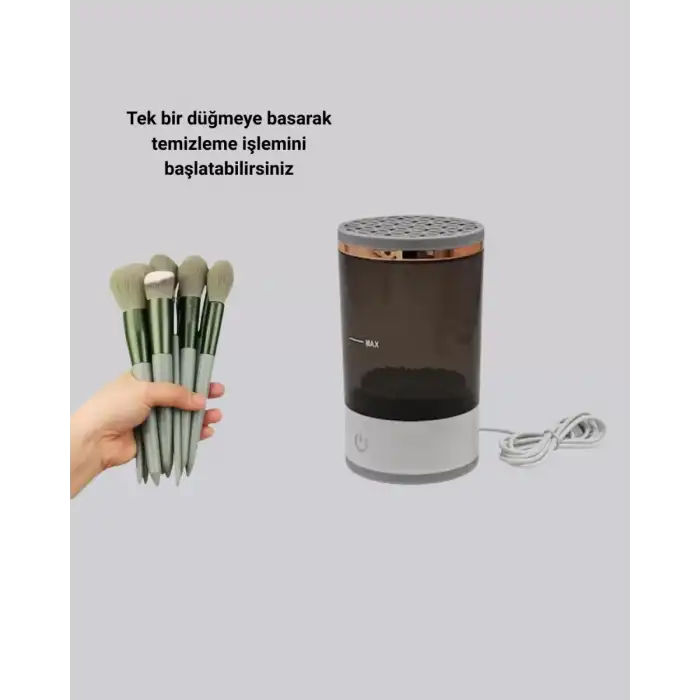 AsilTech 13’lü Makyaj Fırçası Fırça Temizleyici İkili Set