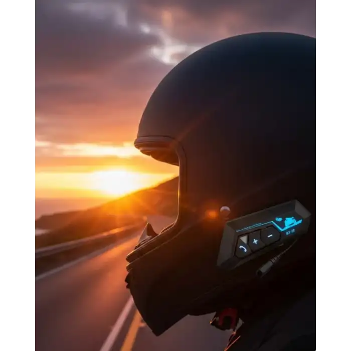 AsilTech 15 20 Saat Müzik Süreli Kask İçi Bluetooth Kulaklık