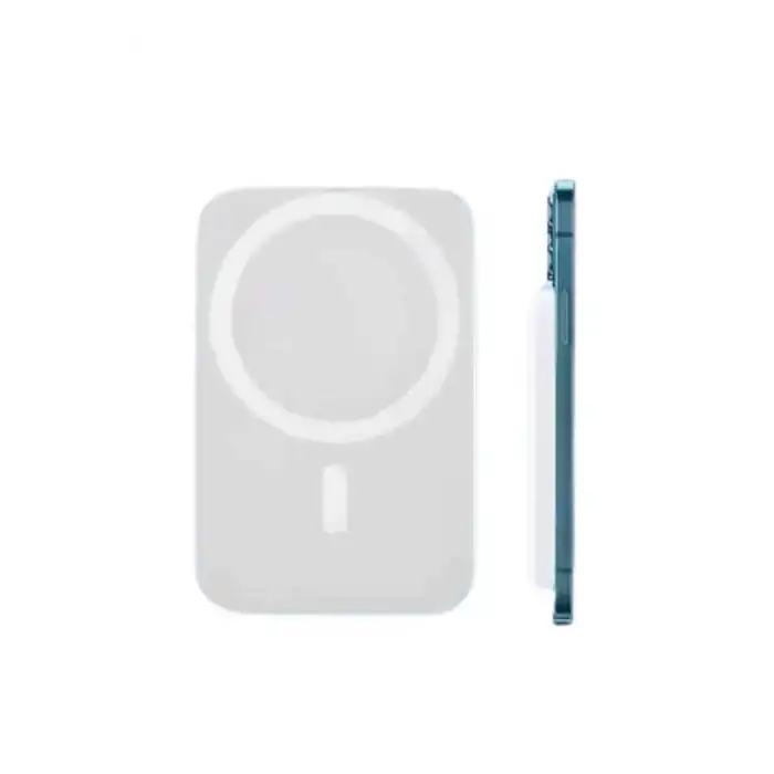 AsilTech 15W MagSafe Uyumlu Manyetik Kablosuz Powerbank 5000 mAh