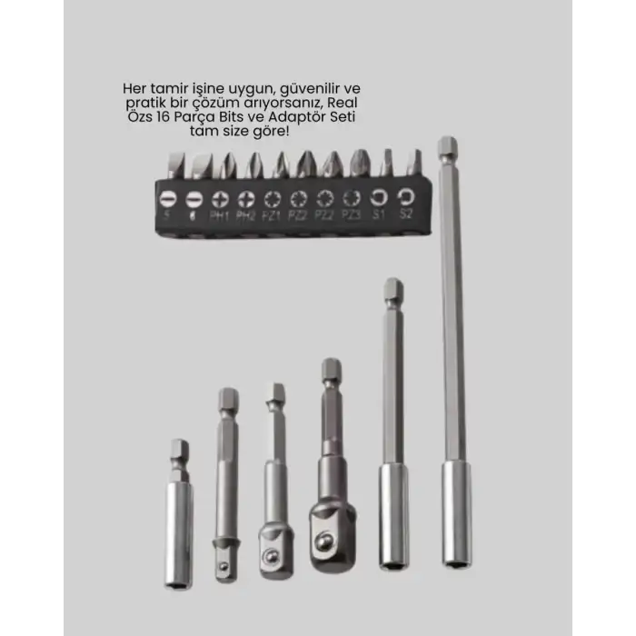 AsilTech 16LI MATKAP UCU SETİ