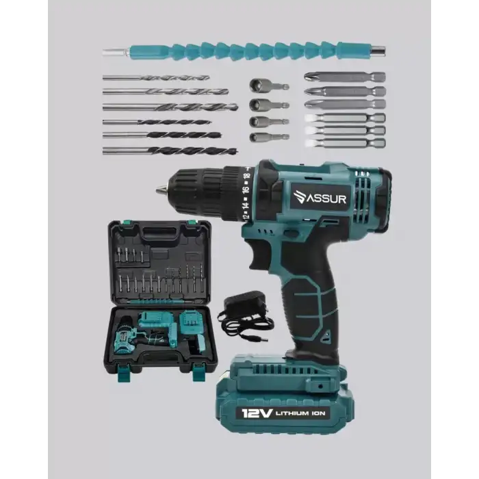 AsilTech 18 PARÇA MATKAP SETİ