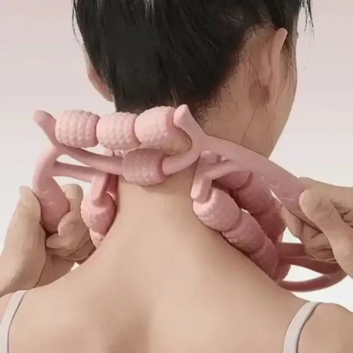 AsilTech 18 Silindirli Sıkılaştırıcı Masaj Aleti