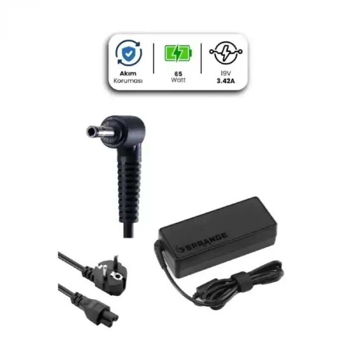 AsilTech 19V 3.42A 4.0 * 1.35mm 65W ASUS İçin Laptop Adaptör
