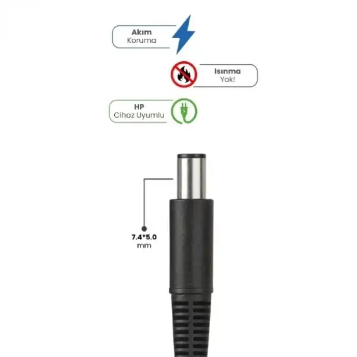 AsilTech 19V 4.74A 7.4 * 5.0mm 90W HP İçin Laptop Adaptör