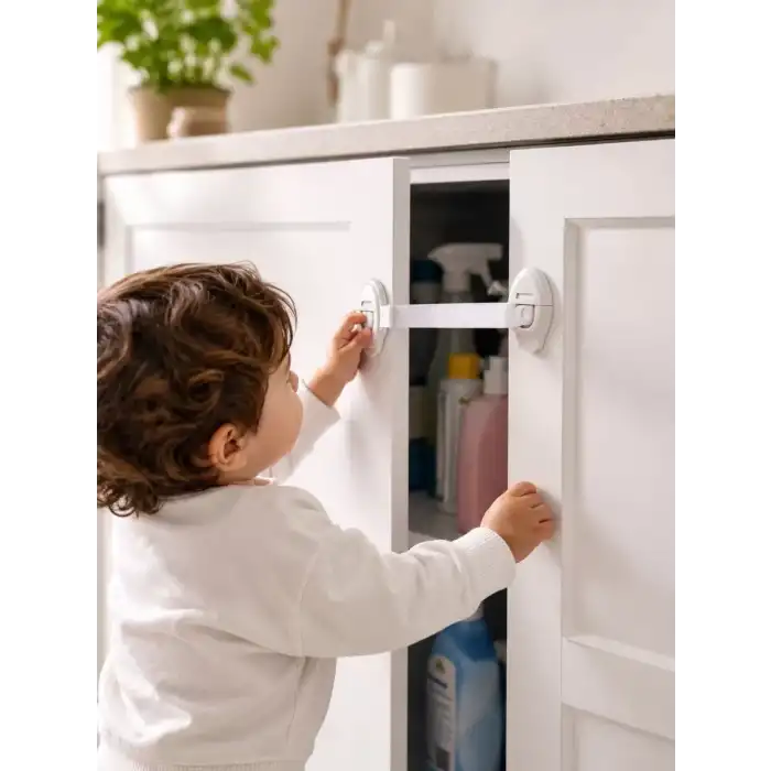 AsilTech 2 Adet Güçlü Yapışkanlı Çocuk Güvenlik Kilidi