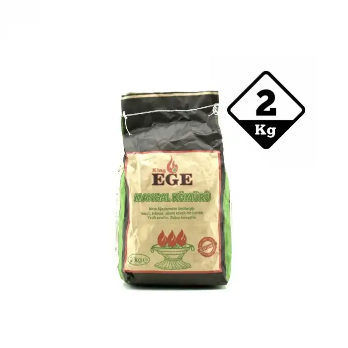 AsilTech 2 kg Mangal Kömürü - Çıra Hediyeli - Meşe Kömürü