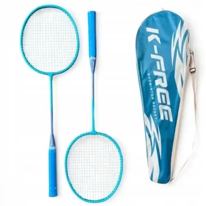 AsilTech 2li Badminton Raket Seti