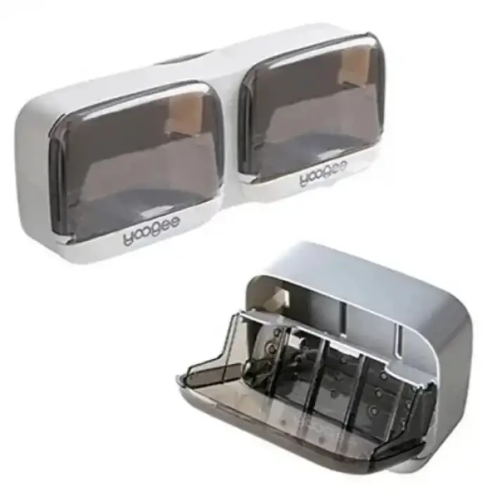 AsilTech 2li Kapaklı Sabunluk