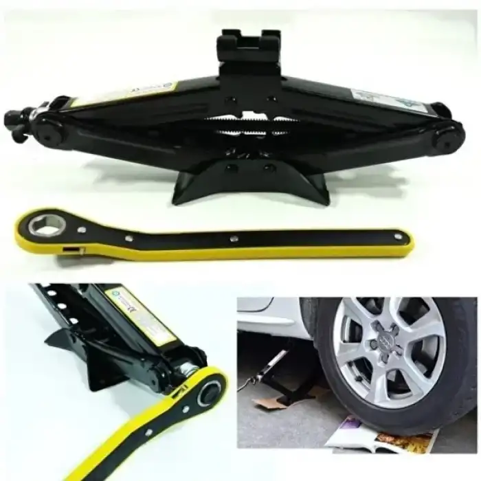 AsilTech 2 Ton Akordiyon Cırcır Kollu Kriko