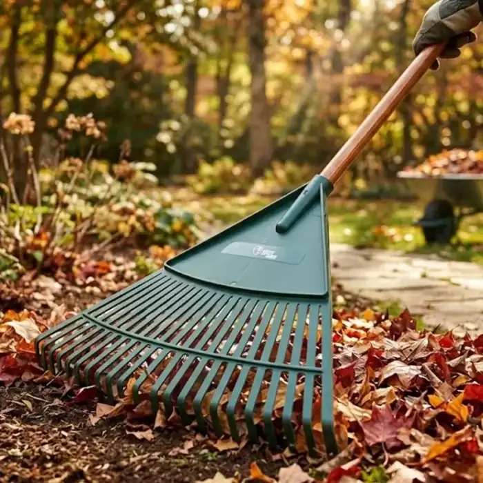 AsilTech 20 Dişli Yaprak Tırmığı - Plastik - 42 cm Genişlik