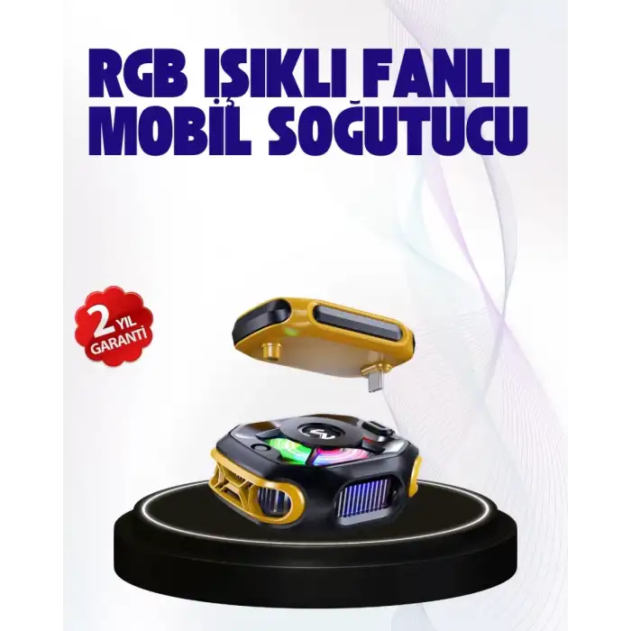 AsilTech 2000mAh Bataryalı Kablosuz Taşınabilir Cihaz Soğutucu