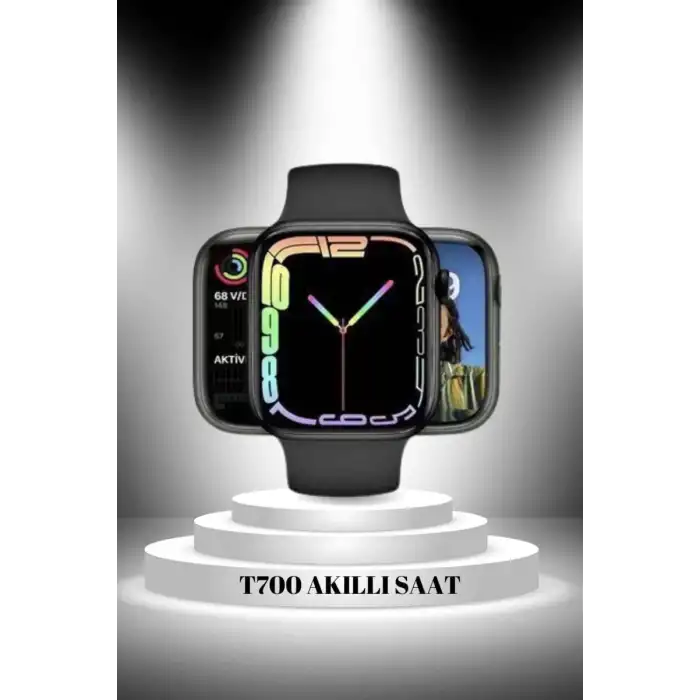 AsilTech 2025 Model Akıllı Saat ve Bluetooth Kulaklık 5.0 Bluetooth Bağlantılı Dokunmatik Ekran