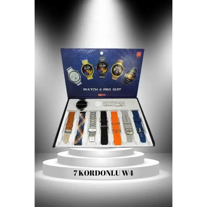 AsilTech 2025 Model Çok Kordonlu Akıllı Saat ve Bluetooth Kulaklık El Fenerli