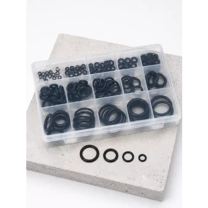 AsilTech 225 PCS O-Ring Conta Seti Profesyonel Tamir, Bakım ve Sızdırmazlık Çözümü
