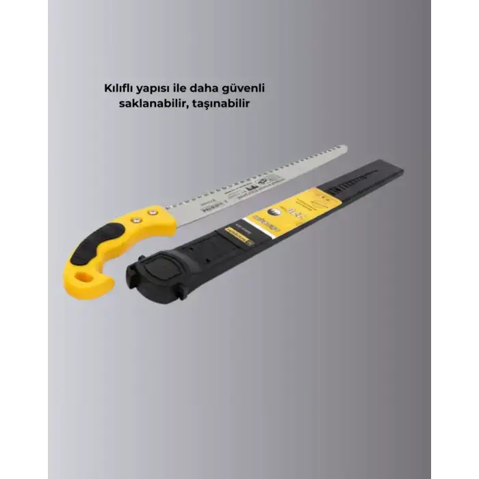 AsilTech 270 mm Düz Bıçaklı Bahçe Budama Testeresi Kılıflı