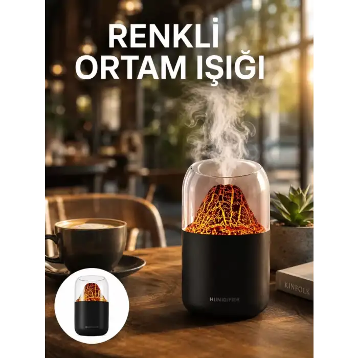 AsilTech 280 ml Kapasiteli Aromaterapi Cihazı Yeni Nesil