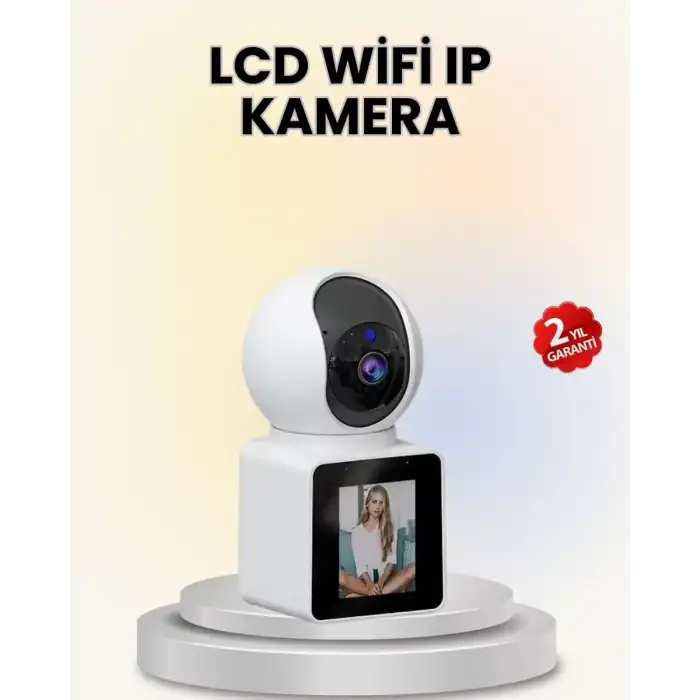 AsilTech 2K Gece Görüşlü Kapalı Alan Kamera Çift Yönlü Konuşma ve Akıllı Arama