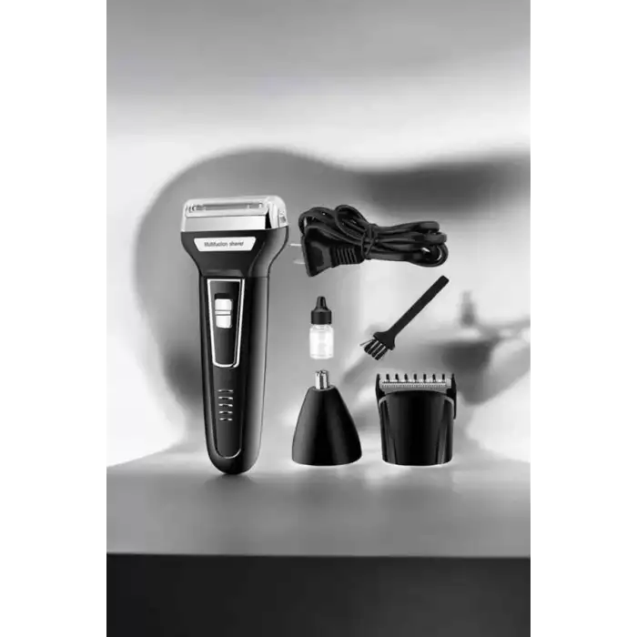 AsilTech 3 Başlıklı Profesyonel Tıraş Makinesi