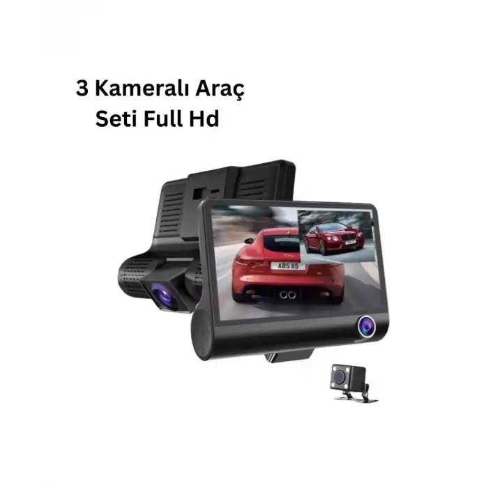 AsilTech 3 Kameralı Araç DVR