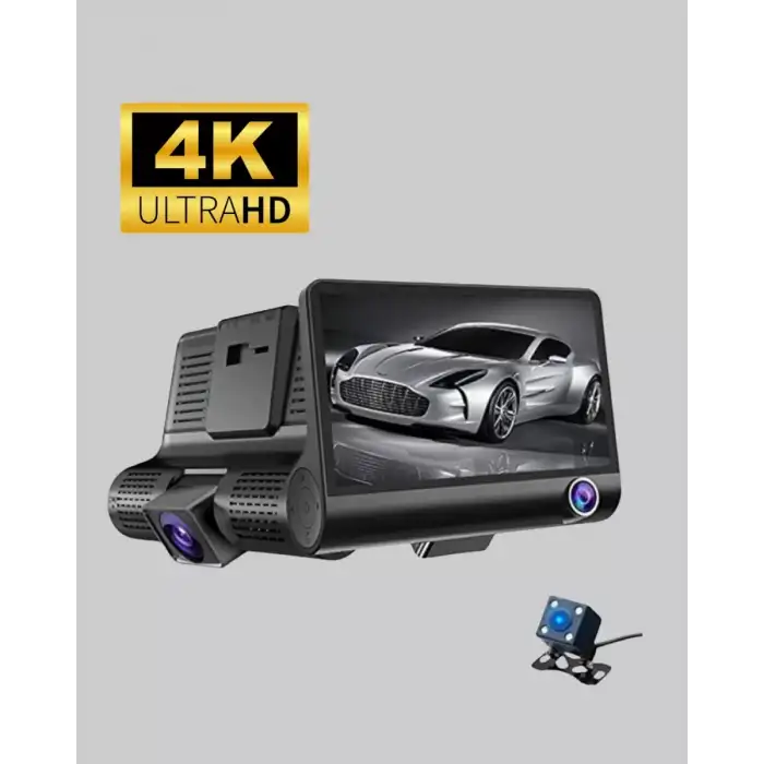 AsilTech 3 Kameralı Araç DVR