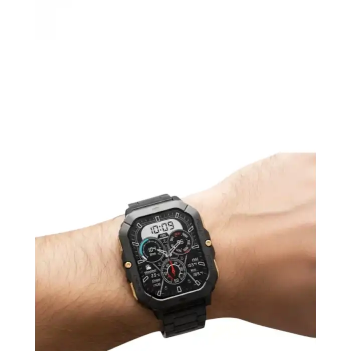 AsilTech 3 Kordonlu Akıllı Saat Uzun Pil Süreli