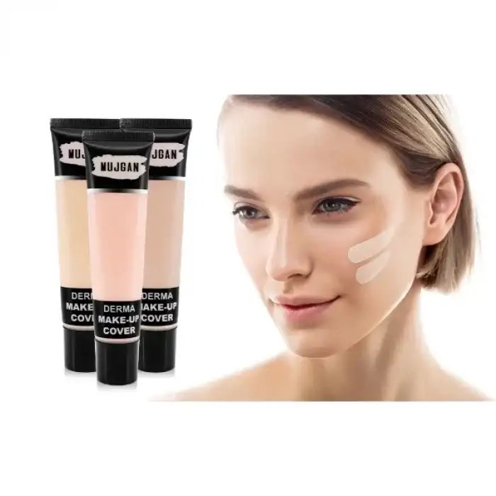 AsilTech 3lü Derma Porselen Makyaj Tüp Kapatıcı Seti