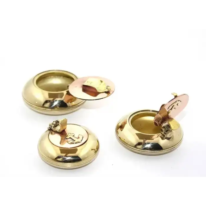 AsilTech 3lü Pirinç Küllük Seti