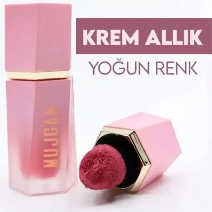 AsilTech 3lü Sıvı Krem Allık Seti - Lip and Cheek