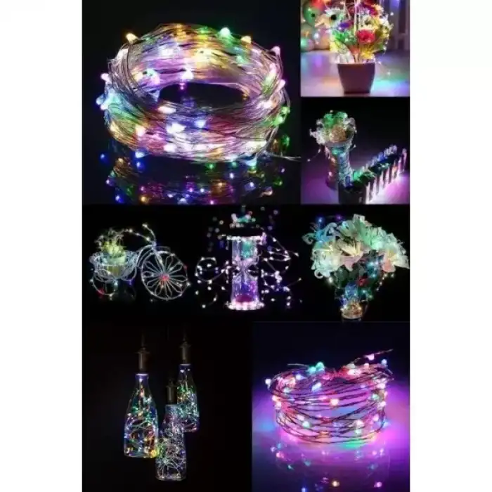 AsilTech 3 Metre RGB Pilli Peri Led