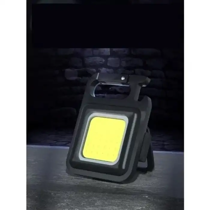 AsilTech 30 Ledli  Mıknatıslı Mini Anahtarlık Flash Kamp Lambası