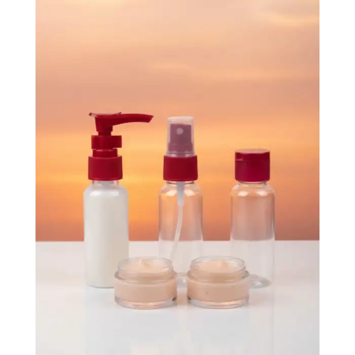 AsilTech 30 ml 5’li Seyahat Banyo Şişe Seti Sızdırmaz Tasarım