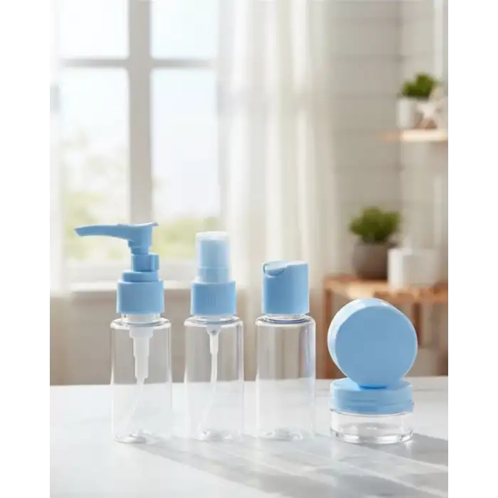 AsilTech 30 ml 5’li Seyahat Boy Kozmetik Organizer Seti