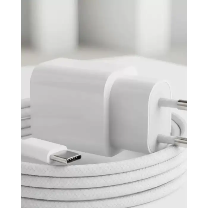 AsilTech 35W USB-C Hızlı Şarj Adaptörü Type-C to C Kablo Seti