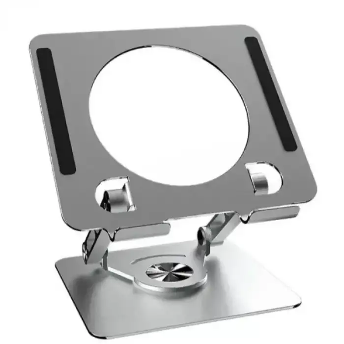 AsilTech 360 Derece Dönebilen Yükseltilmiş Masaüstü Ayarlanabilir Metal Tablet Standı