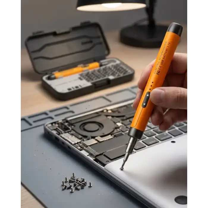 AsilTech 3.7V Li Pil Elektrikli Tornavida Seti 1100 Devir Hassas Onarım Aleti