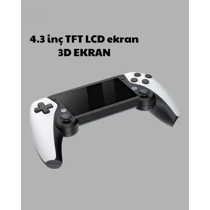 AsilTech 3D Ekranlı Mini Oyun Konsolu + Multimedya