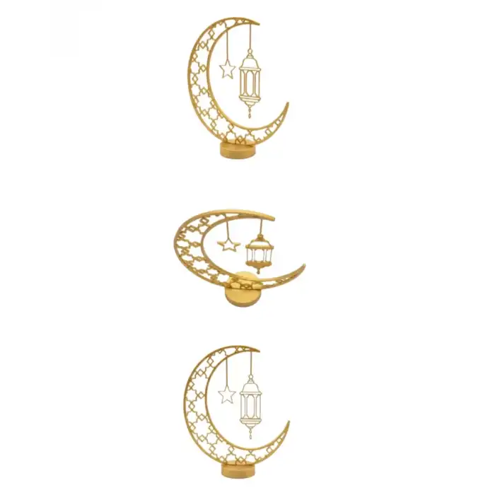 AsilTech 3D Hilal Cami Biblo 20x20 cm Özel Tasarım Özel Baskı Ürün